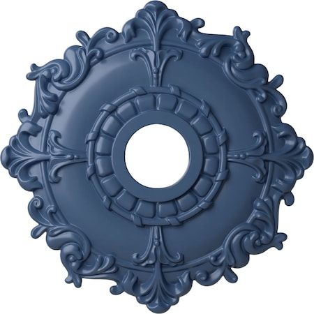 Riley Ceiling Medallion (Fits Canopies Up To 4 5/8), 18OD X 3 1/2ID X 1 1/2P